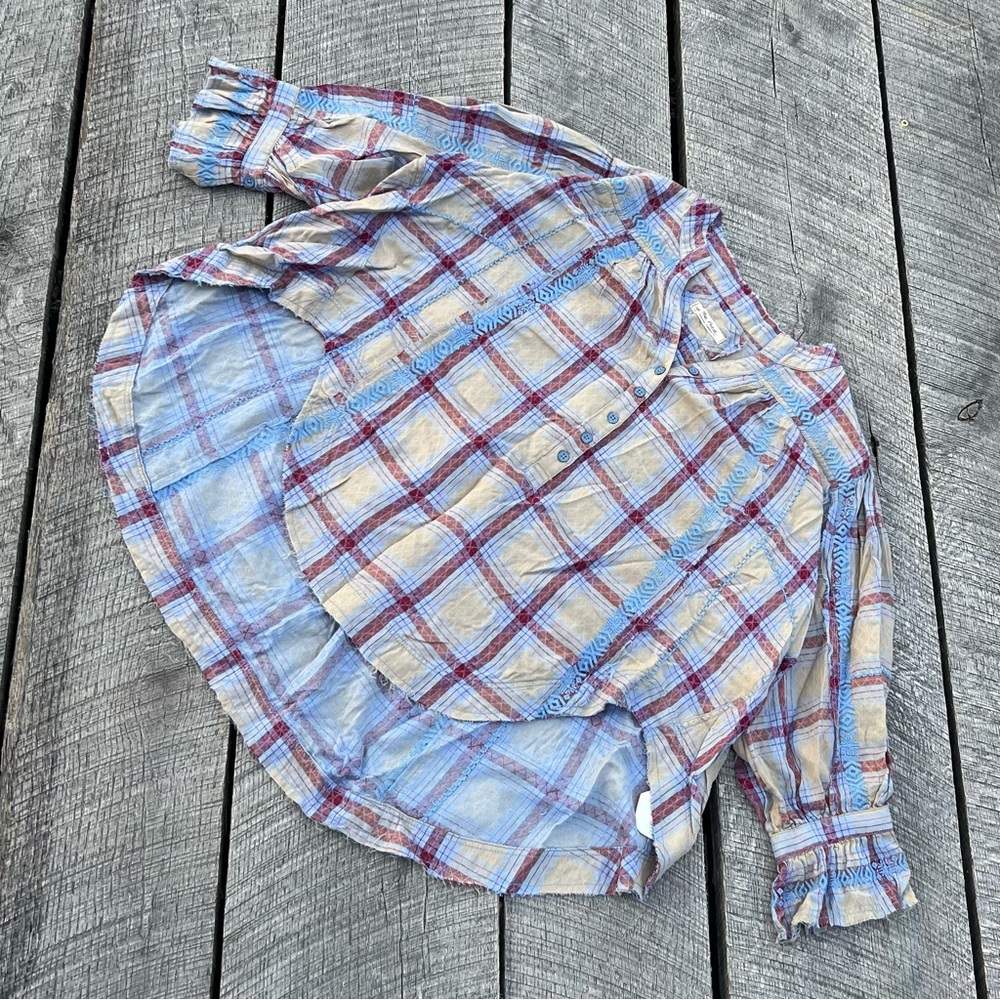 We The Free Oversized Lightweight Flannel - Picture 2 of 4